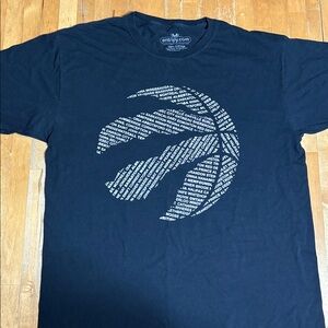 Toronto Raptors O Canada Black Graphic T-Shirt